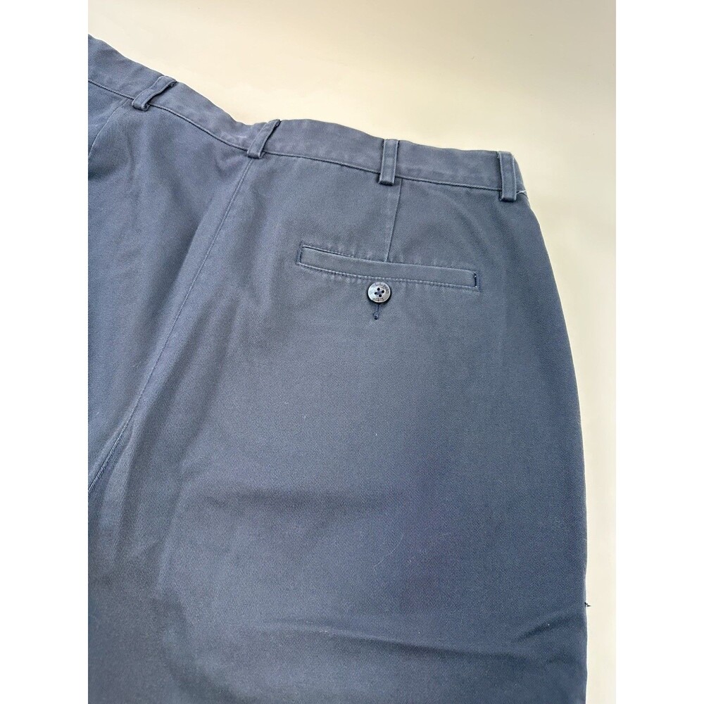 LL Bean Original Fit Chino Bermuda Shorts 9" Navy Cotton 274910 Women Regular 16 - Picture 14 of 16